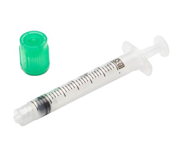 Mynd Blóðgassprautur A-line Luer-lock 3 ml