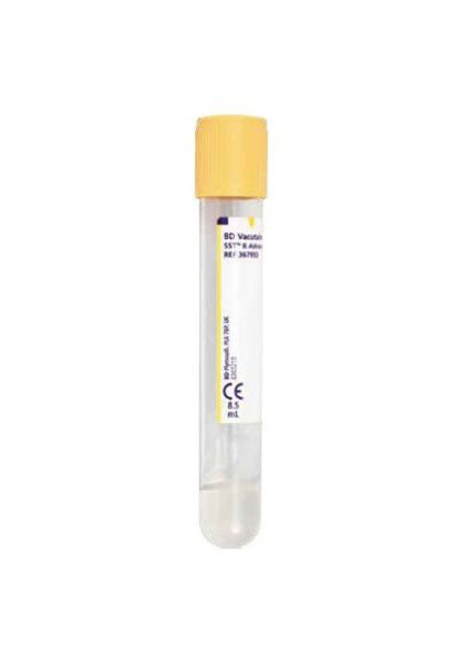 Mynd Vacutainer SST II Advance blóðtökuglas 8,5 ml