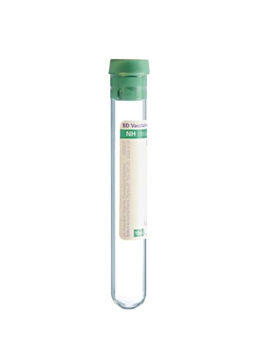 Mynd Vacutainer Na-heparin blóðtökuglas 10 ml