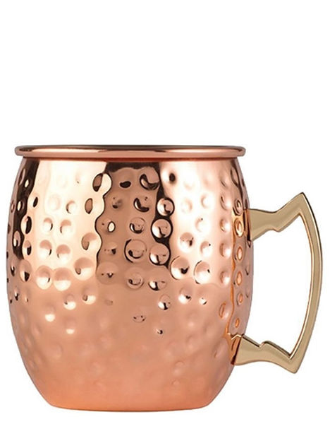 Mynd Moscow Mule hömruð kopar kanna 40cl