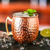 Mynd Moscow Mule hömruð kopar kanna 55cl