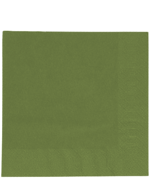 Mynd Servíettur olive 3laga 16,5x16,5cm (1200 í pk)